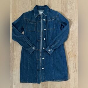 Ganni western jean jacket